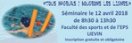 seminaire natation