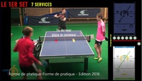 Tennis de table Forme de pratique 2016 (vidéo)